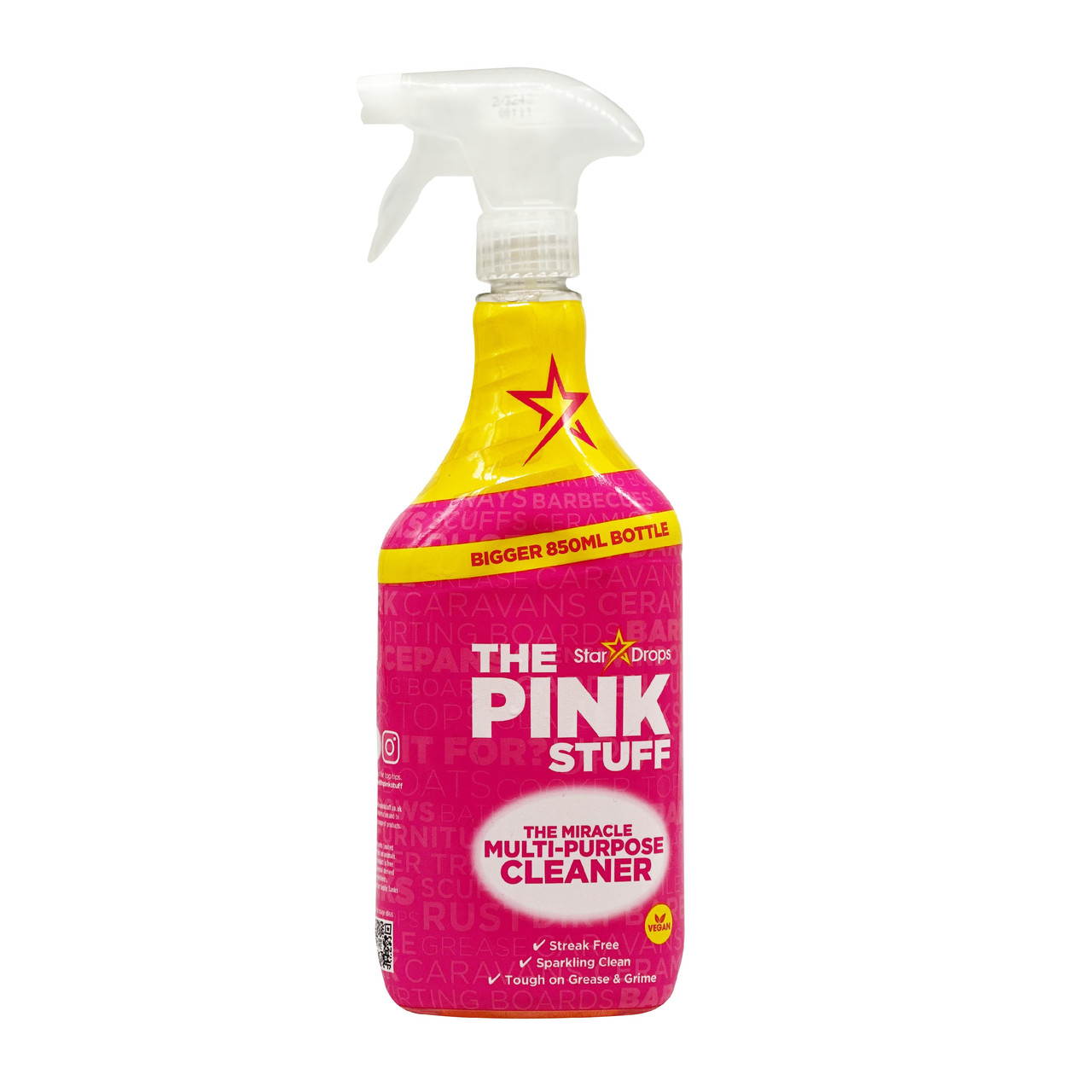 Універсальний очищувач спрей Pink Stuff для твердих поверхонь 750 мл