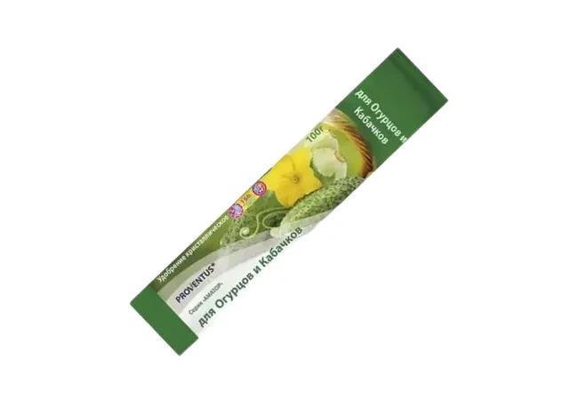 Добриво для огірків і кабачків 100 г тм «Провентус»