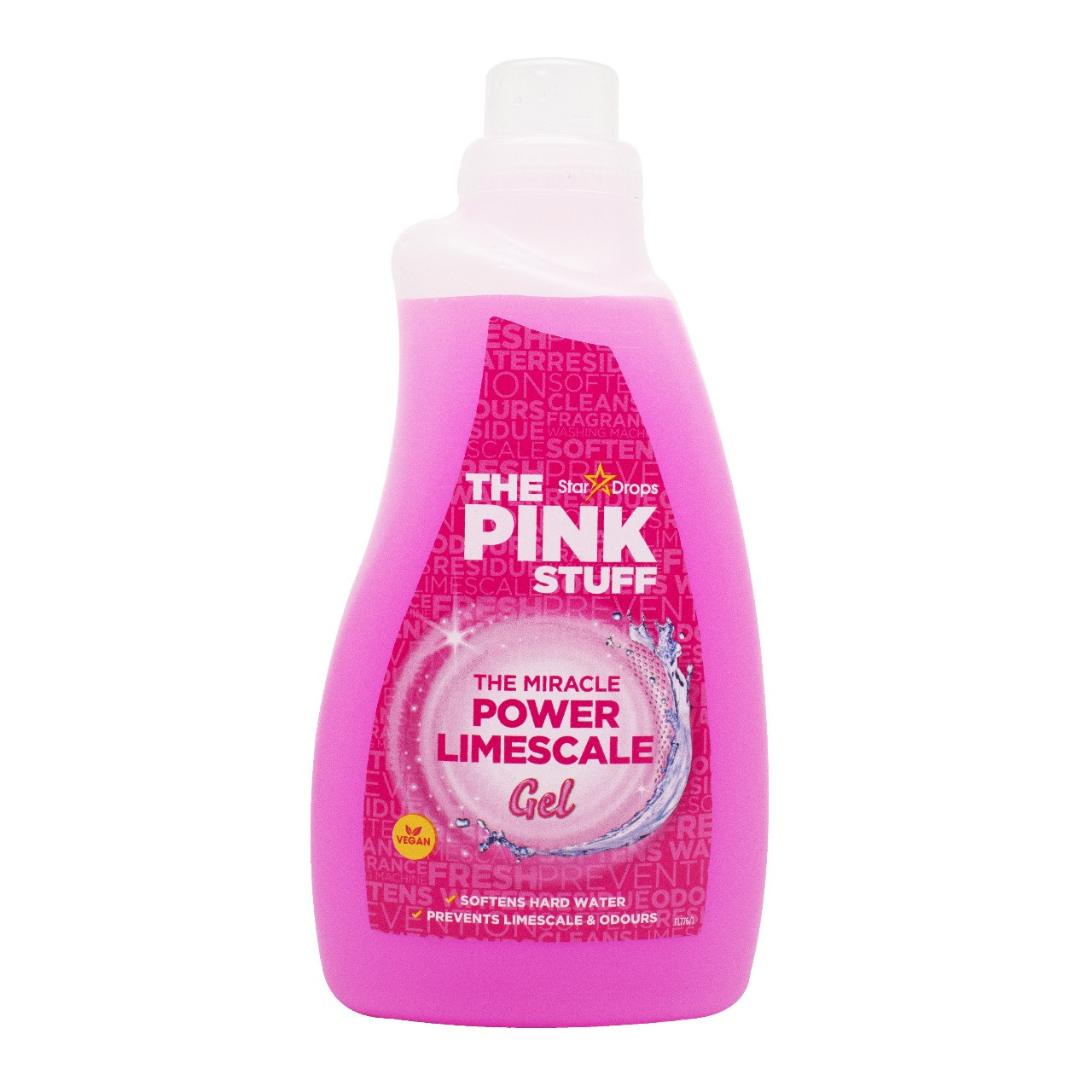 Гель від накипу для пральної машини Pink Stuff  1л
