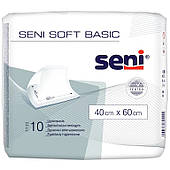 Пелюшки SENI SOFT BASIC 40 x 60 cм 10 шт