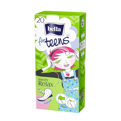 Щоденні прокладки Bella panty for Teens Relax 20 шт