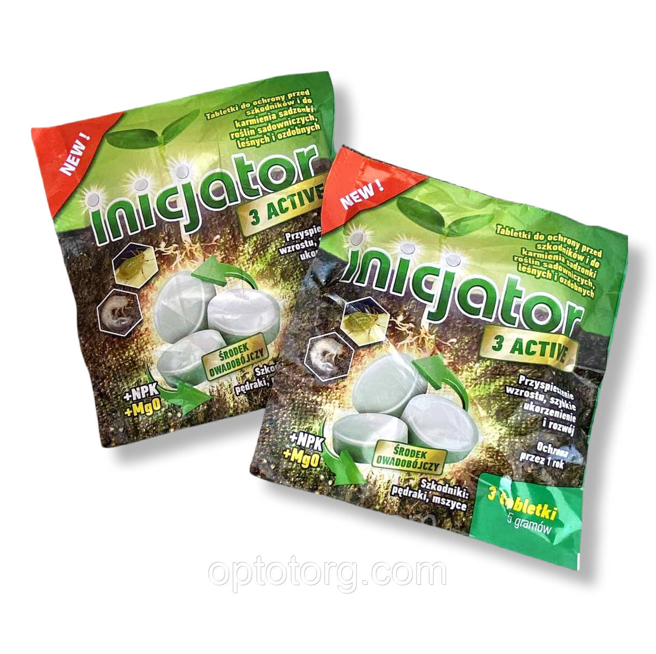 Інсектицид ґрунтовий 3 таблетки Ініціатор, фото 1