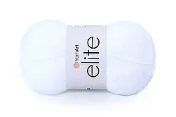 Пряжа YarnArt Elite Білий №150