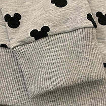 Світшот дитячий сірий мікі Five Stars 10991-134р, фото 5