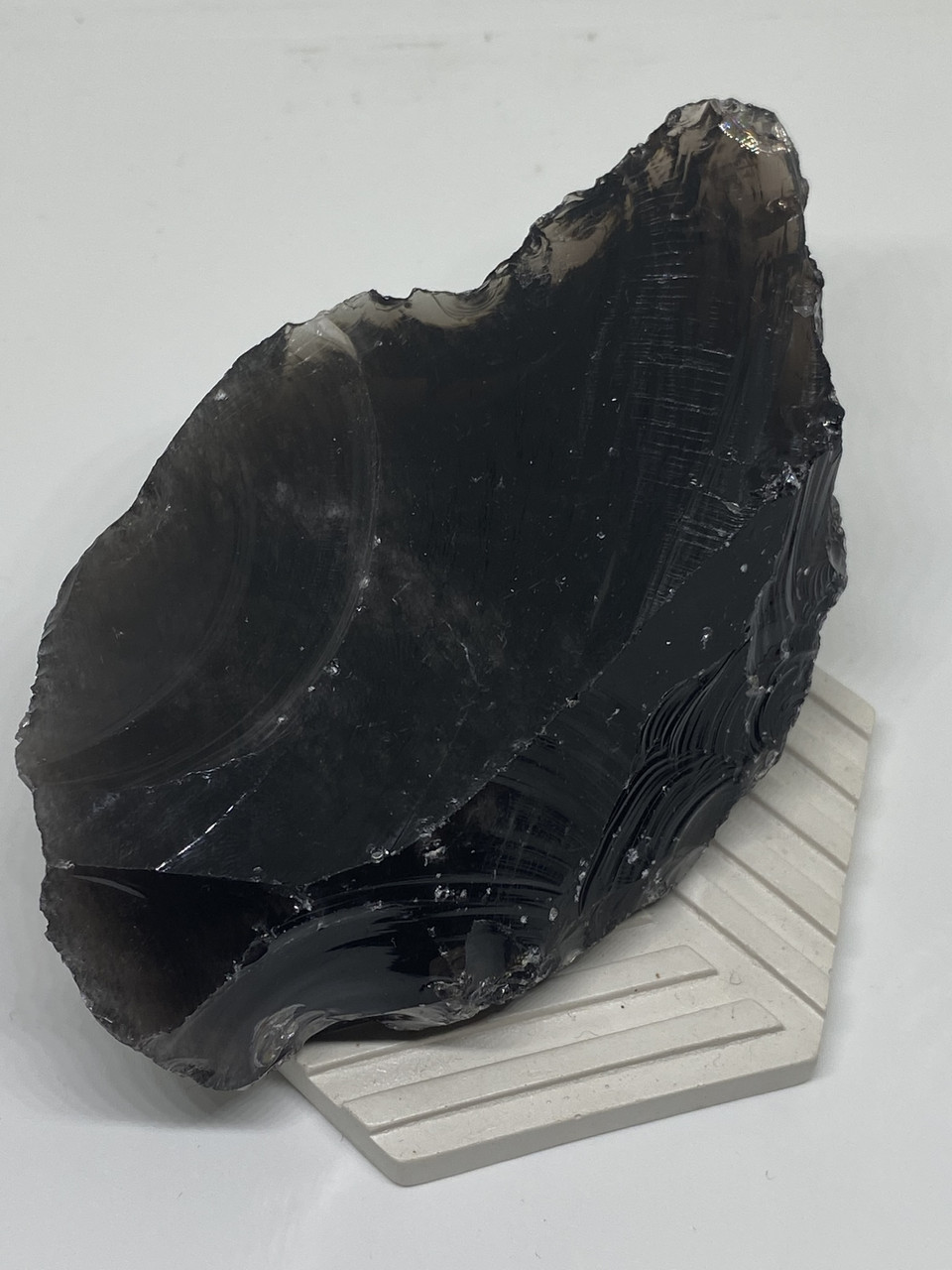 Обсидіан камінь натуральний камінь обсидіан, фото 1