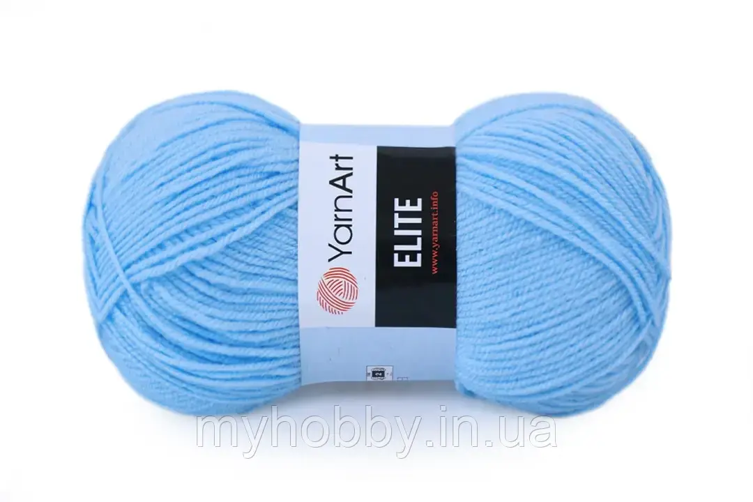 Пряжа YarnArt Elite, Блакитний №215