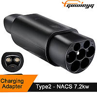 Перехідник Type2 - NACS 7кВт 32A Guwieyg