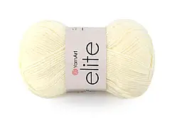 Пряжа YarnArt Elite Топлене молоко No851