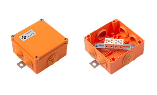 Вогнестійка розподільна коробка FLAMEBOX FB10044P 4×4 мм2 IP55 E90 Absel