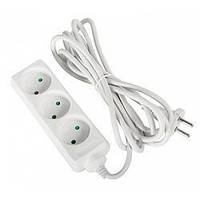 Подовжувач e.es.3.5.b 3 гнізда, 5 метрів, без заземлення, baby protect