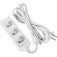 Подовжувач e.es.3.7.b 3 гнізда, 7 метрів, без заземлення, baby protect