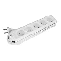 Подовжувач e.es.5.5 5 гнізд, 5 метрів, без заземлення