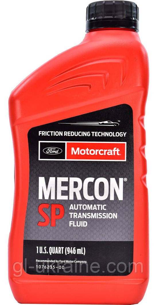 Трансмісійна олива Ford Motorcraft ATF Mercon SP, 946мл (XT6QSP)
