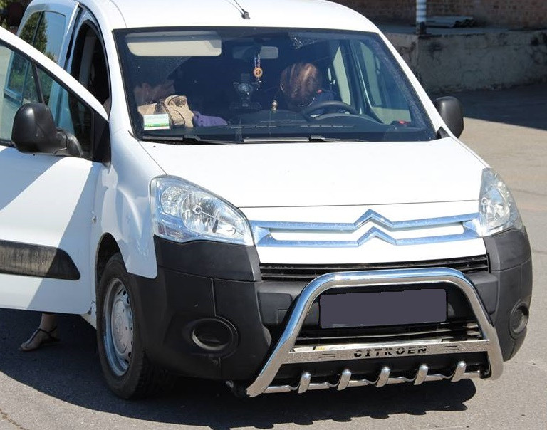 Кенгурятник WT на Citroen Berlingo (c 2008---) Ситроен Берлинго PRS - фото 2 - id-p327863728