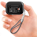 Блютуз навушники AirPods A9 Pro Touch Screen ANC/ENC Чорні, фото 4