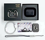 Блютуз навушники AirPods A9 Pro Touch Screen ANC/ENC Чорні, фото 6