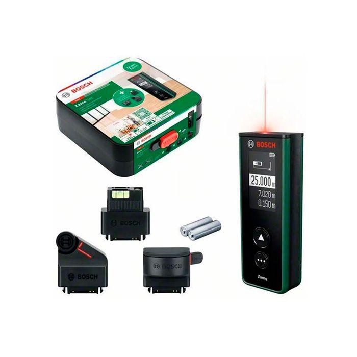 Далекомір лазерний Bosch Zamo IV Set UNI (25 м) (0603672901), фото 1