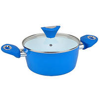 Каструля Kamille з керамічним покриттям 2.5 л із кришкою 
