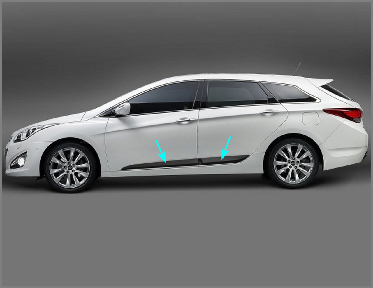 Молдинги на двері для Hyundai i40 CW 2011-2019