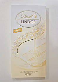 Шоколад Lindt Lindor 100 г білий