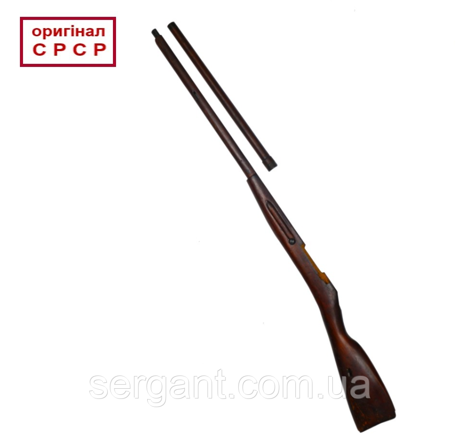 Ложе снайперської гвинтівки Мосіна із ствольною накладкою (оригінал СРСР), фото 1