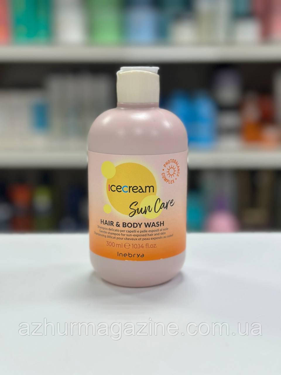 Шампунь для відновлення волосся після дії сонця Inebrya Ice Sun Care Hair 300мл
