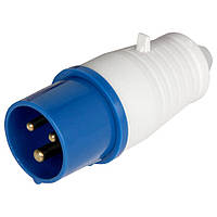 Виделка силієва переносна e.plug.pro.3.16, 2P+PE, 230 В, IP44, 16 А (013)