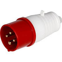 Виделка силіва переносна e.plug.pro.4.16, 3P+PE, 380 В, IP44, 16 А (014)