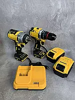 Набір інструментів 2 в 1 (шуруповерт та гайковерт) 2акк, 48v (5)