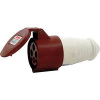 Розетка силова переносна e.socket.pro.4.32, 3P+PE, 380 В, IP44, 32 А (224)