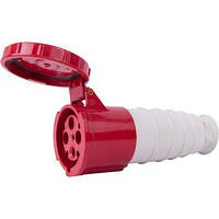 Розетка силова переносна e.socket.pro.4.63, 3P+PE, 380 В, IP67, 63А (234)