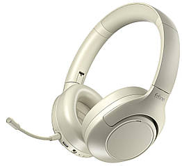 ⇒ Fifine X3 Wireless (Pearl) – це накладні геймерські бездротові навушники з 40год. звуку та Multipoint