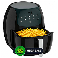 Аерофритюрниця сенсорна 7,7 л, 1800 Вт, SK-8012 / Мультипіч / Аерогриль / Неоливна фритюрниця