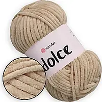 YarnArt Dolce  Світло-бежевий No771 плюшева пряжа