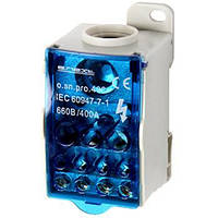 Розподільний блок e.sn.pro. 400 на DIN-рейку, 400 А