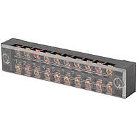 Клемна колодка захищена e.tc.protect.15.10, 15 А, 10-полюсів