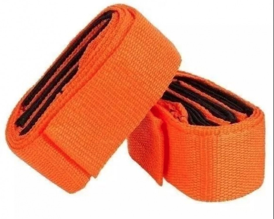 Ремені для підйому та перенесення меблів та габаритних вантажів такелажні ремені для вантажу 2 штуки по 2.5 м, фото 1