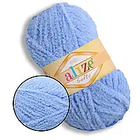Пряжа Alize Softy  Блакитний №40 для в'язання