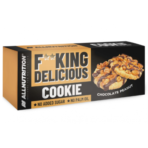 Печиво AllNutrition Fucking Delicious cookie Chocolate peanut, 150 г, фото 1