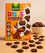Печиво GULLON DIBUS Mini Cacao 250 г. Іспанія, фото 3