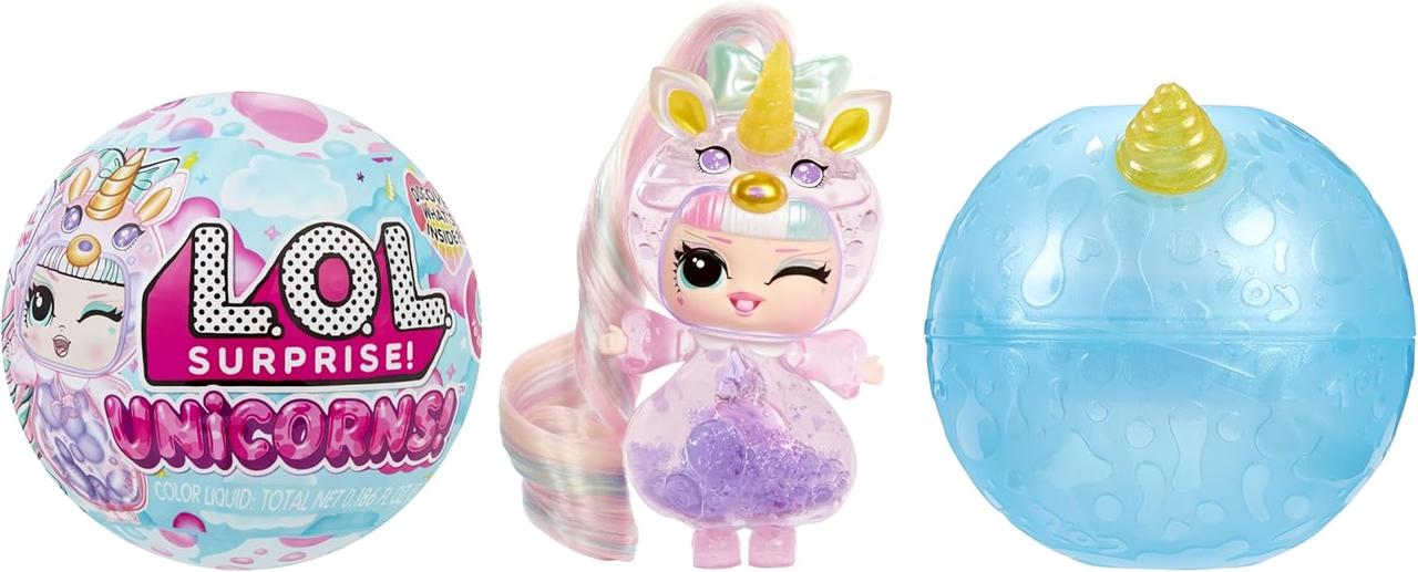 Лялька лол фантастичні єдинороги LOL Surprise Unicorns! Tots Make-Your-Own Unicorn Doll