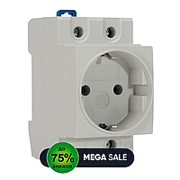 Модульна китайська розетка 32А на DIN-рейку, цена: 497