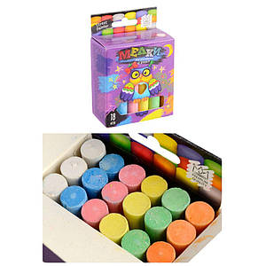 Крейда для малювання на асфальті 18 шт Danko Toys