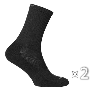 Шкарпетки трекингові X-Dry (2 пари) MidAir LT Чорні