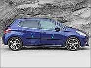 Молдинги на двері для Peugeot 208 5 Door Hatch 2012-2019