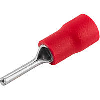 Наконечник кабельний штировий e.terminal.stand.PTV2.10.red 1,5-2,5 мм2, червоний, 100 шт.