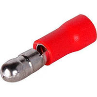 Наконечник з'єднувальний ізольований e.terminal.stand.mpd1.25.156.red 0,5-1,5 мм2 "тато", 100шт