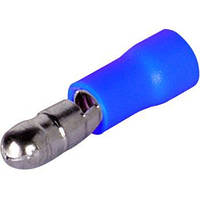 Наконечник з'єднувальний ізольований e.terminal.stand.mpd2.156.blue 1,5-2,5 мм2 "тато", 100шт