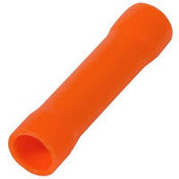 Гільза з'єднувальна ізольована e.splice.stand.bv.1.orange 0,5-1,5 мм2, помаранчева, 100 шт.