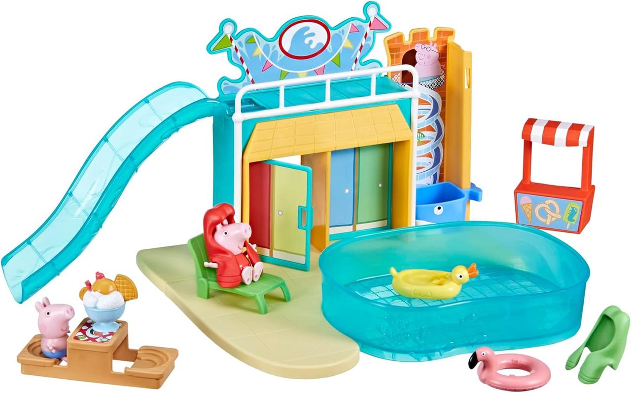 Набір аквапарк Свинка Пеппа Peppa Pig Waterpark Playset with 2 Figures